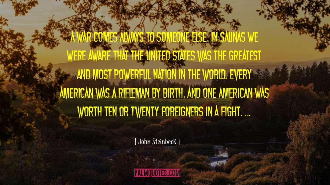 By Birth quotes by John Steinbeck