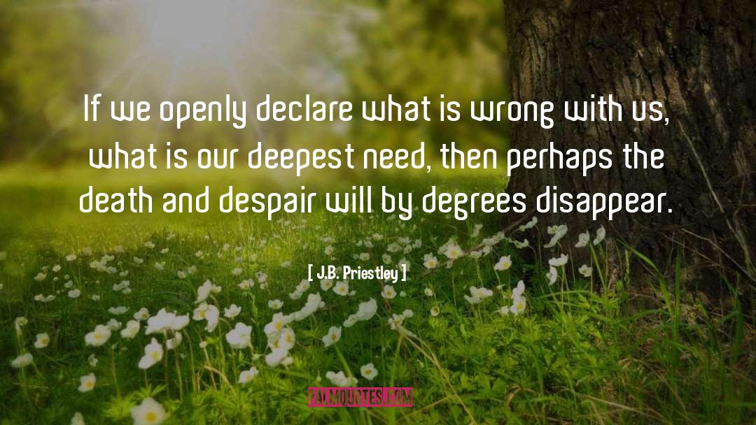 By Degrees quotes by J.B. Priestley