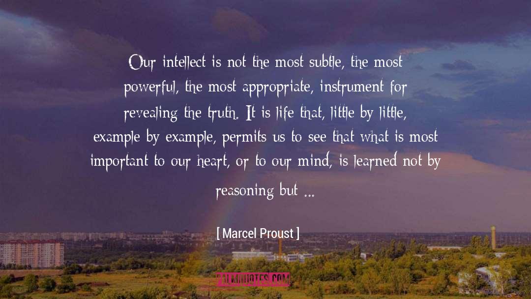 By Example quotes by Marcel Proust