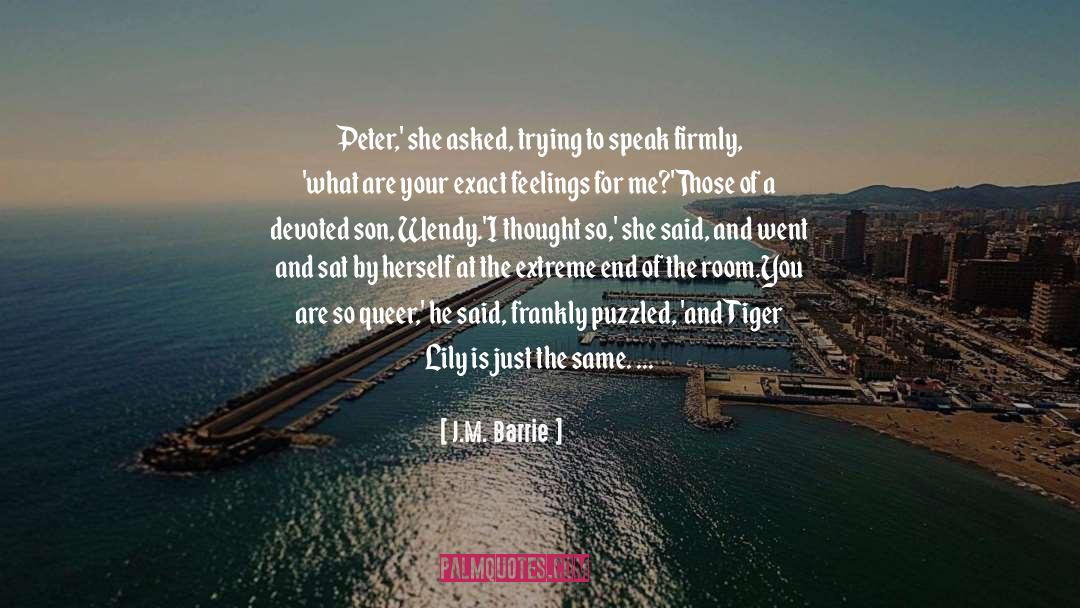 By Peter Fehervari quotes by J.M. Barrie