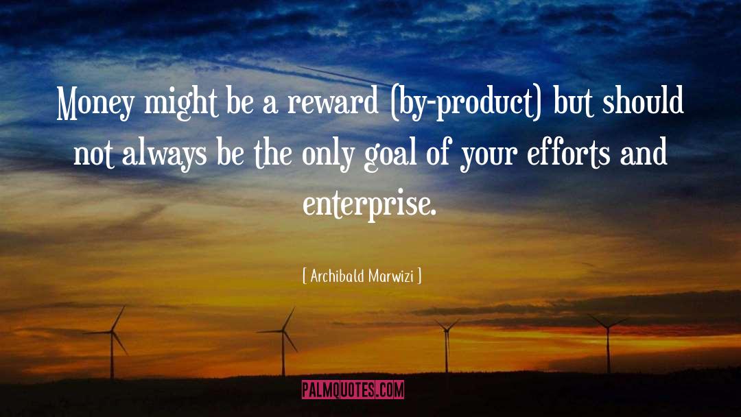 By Product quotes by Archibald Marwizi