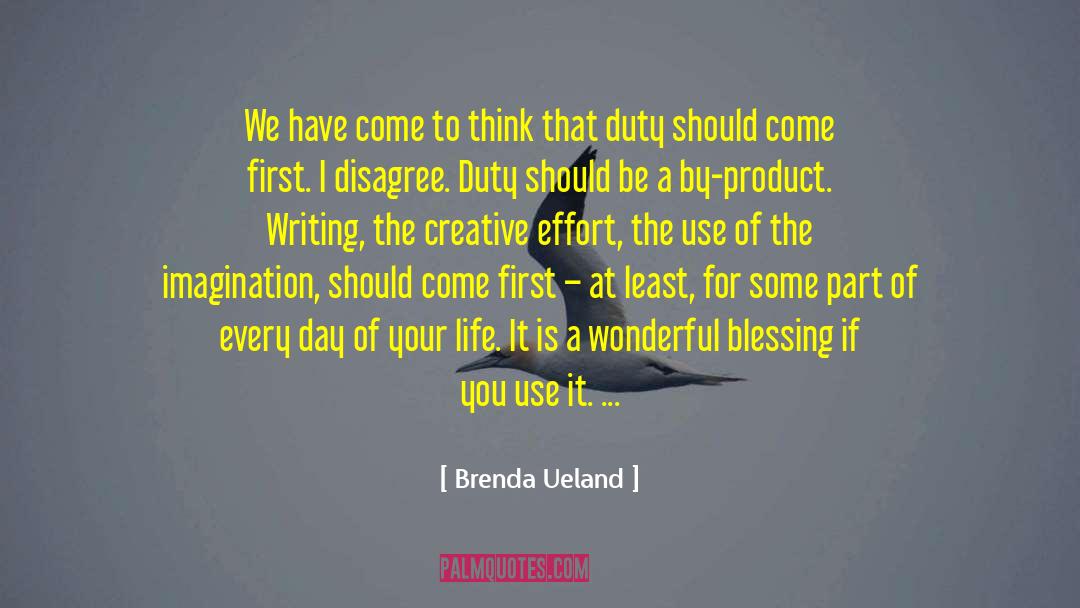 By Product quotes by Brenda Ueland