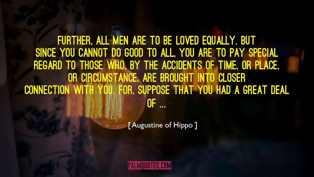 By The Angel quotes by Augustine Of Hippo