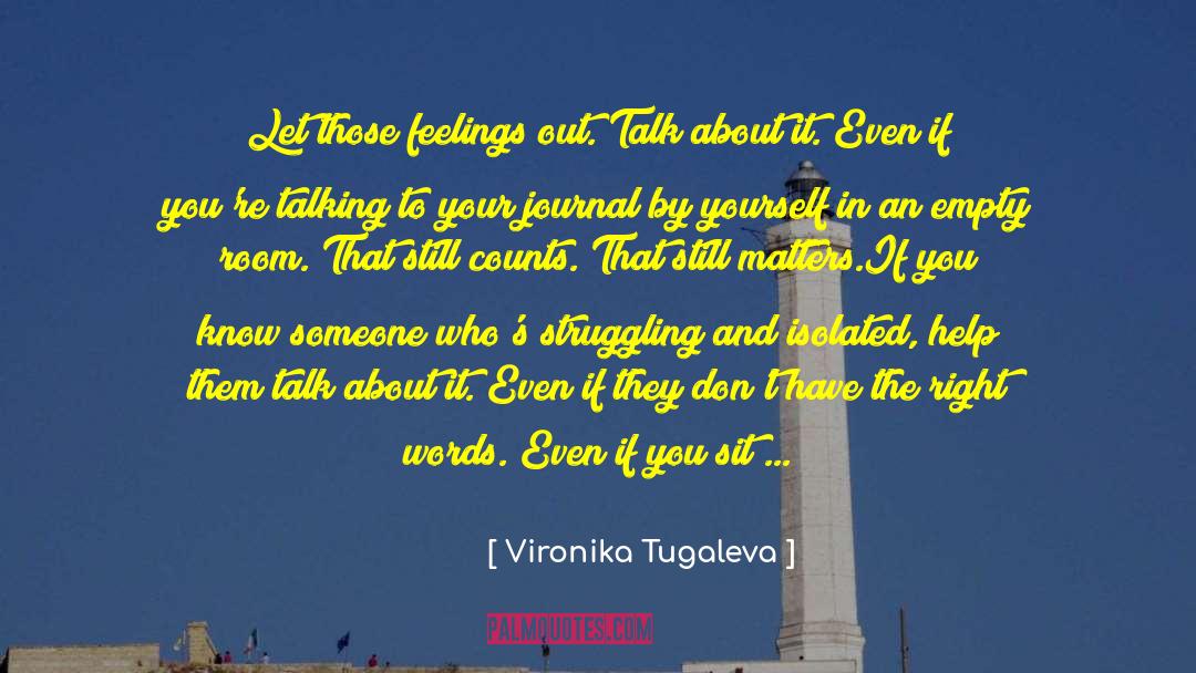 By Yourself quotes by Vironika Tugaleva