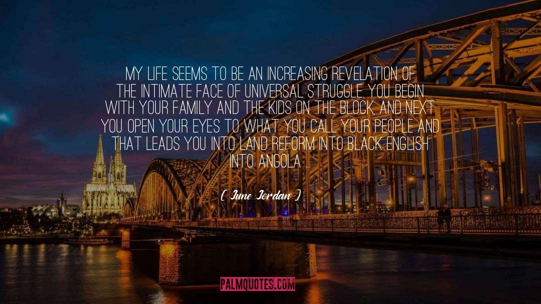 By Yourself quotes by June Jordan