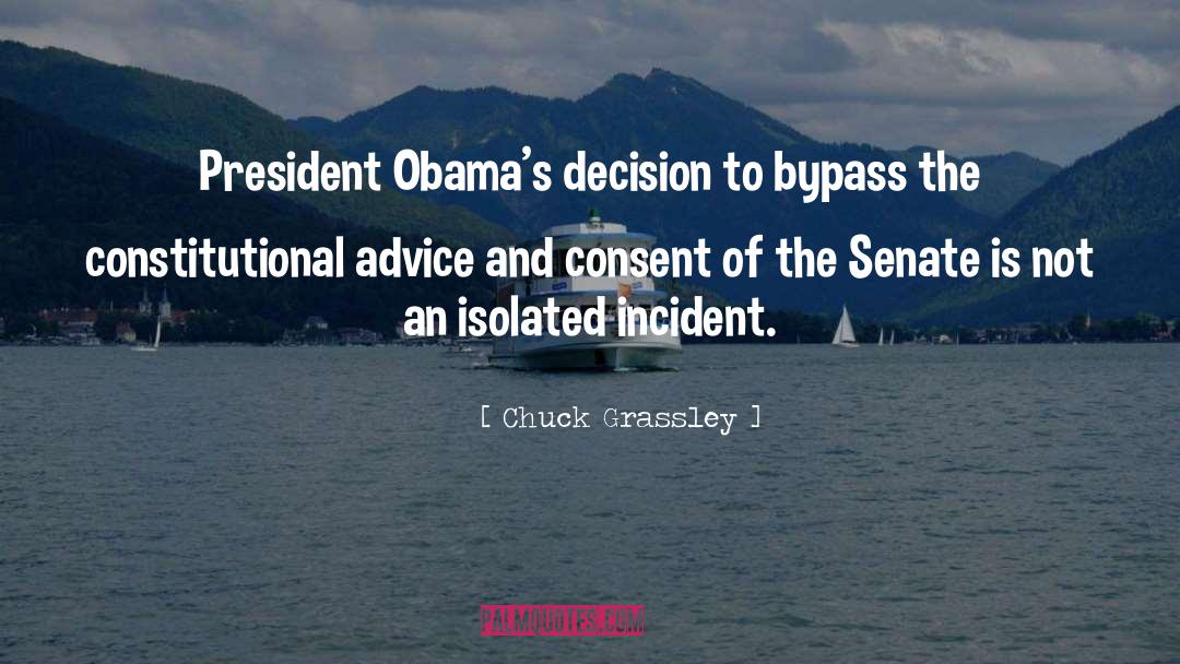 Bypass quotes by Chuck Grassley