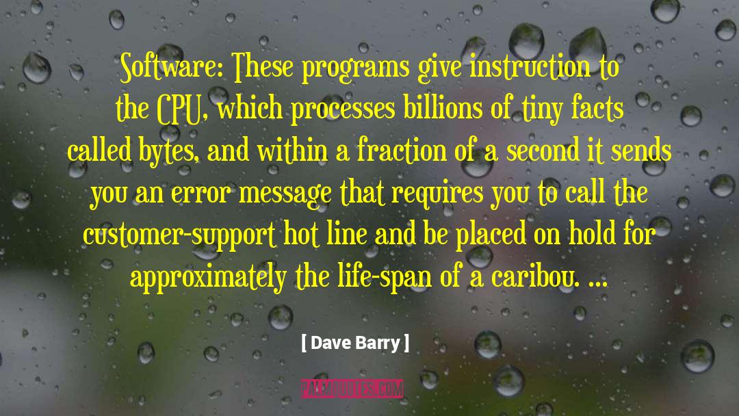 Bytes quotes by Dave Barry