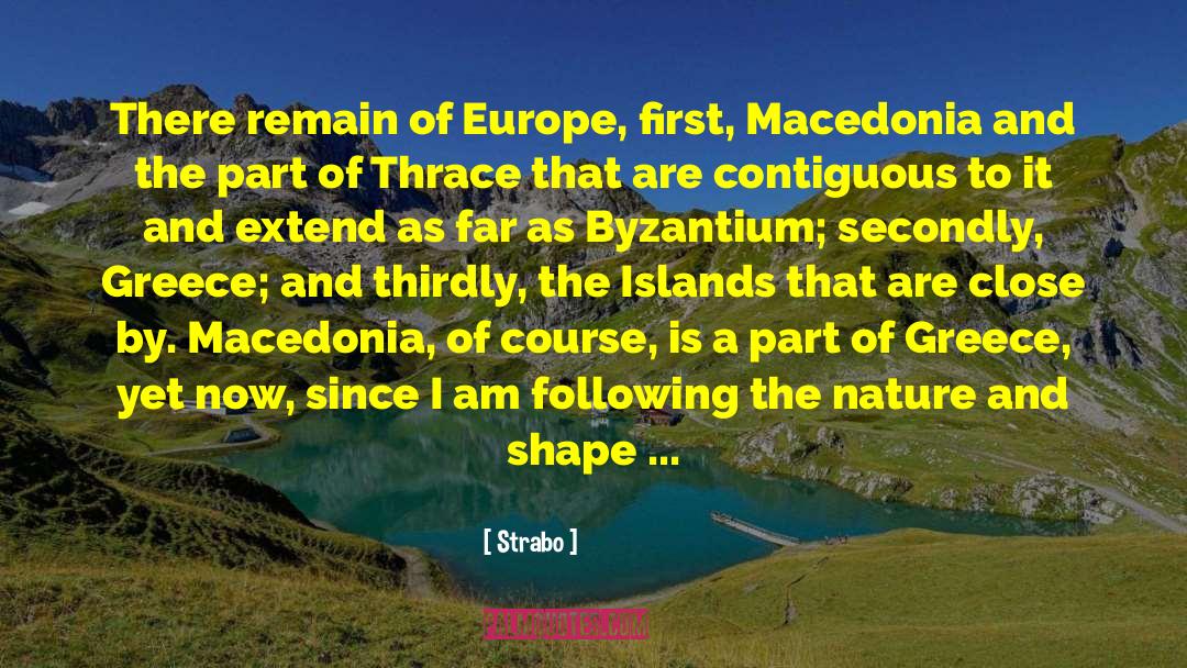 Byzantium quotes by Strabo