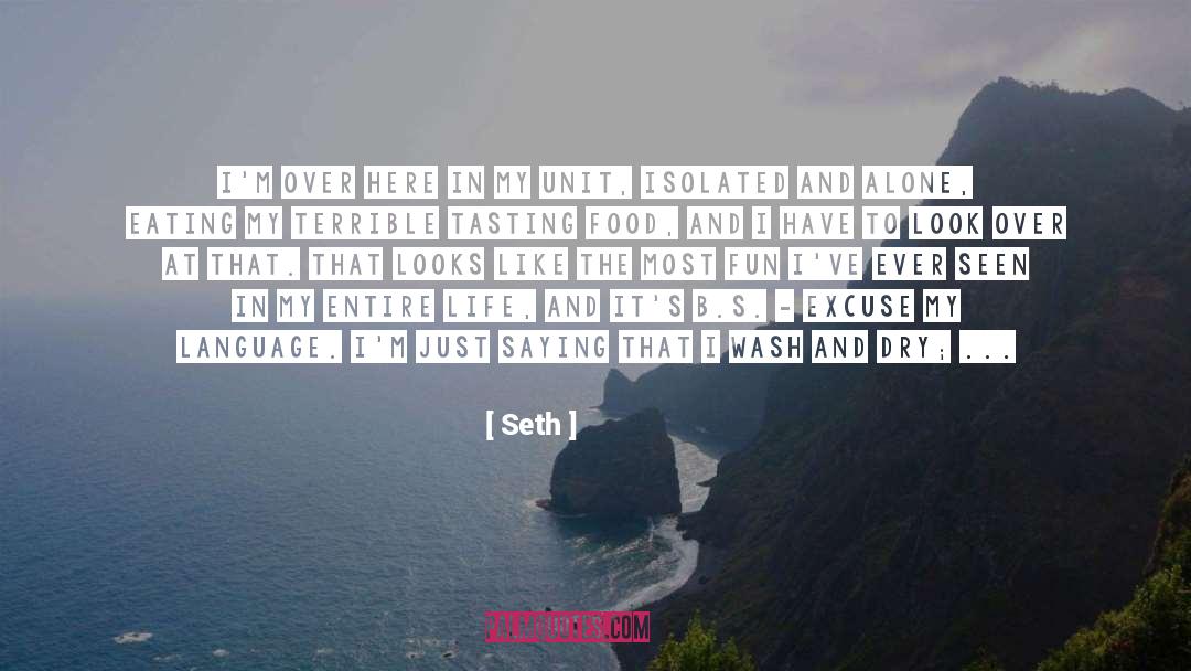 C B Cook quotes by Seth