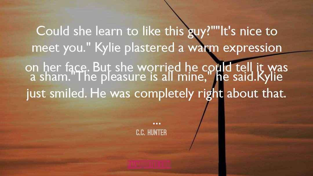 C C Hunter quotes by C.C. Hunter