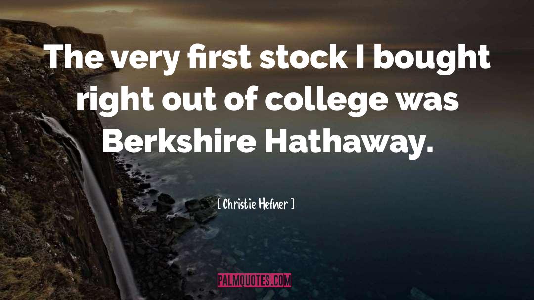 C3 Stock quotes by Christie Hefner
