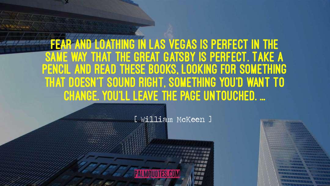 Cabahug Las Vegas quotes by William McKeen