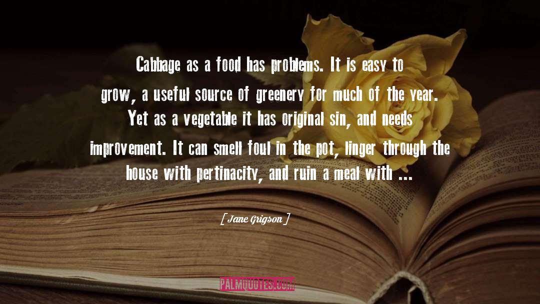 Cabbage quotes by Jane Grigson