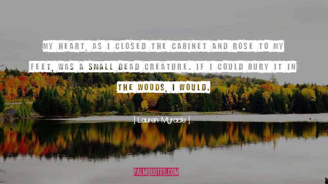 Cabin In The Woods quotes by Lauren Myracle