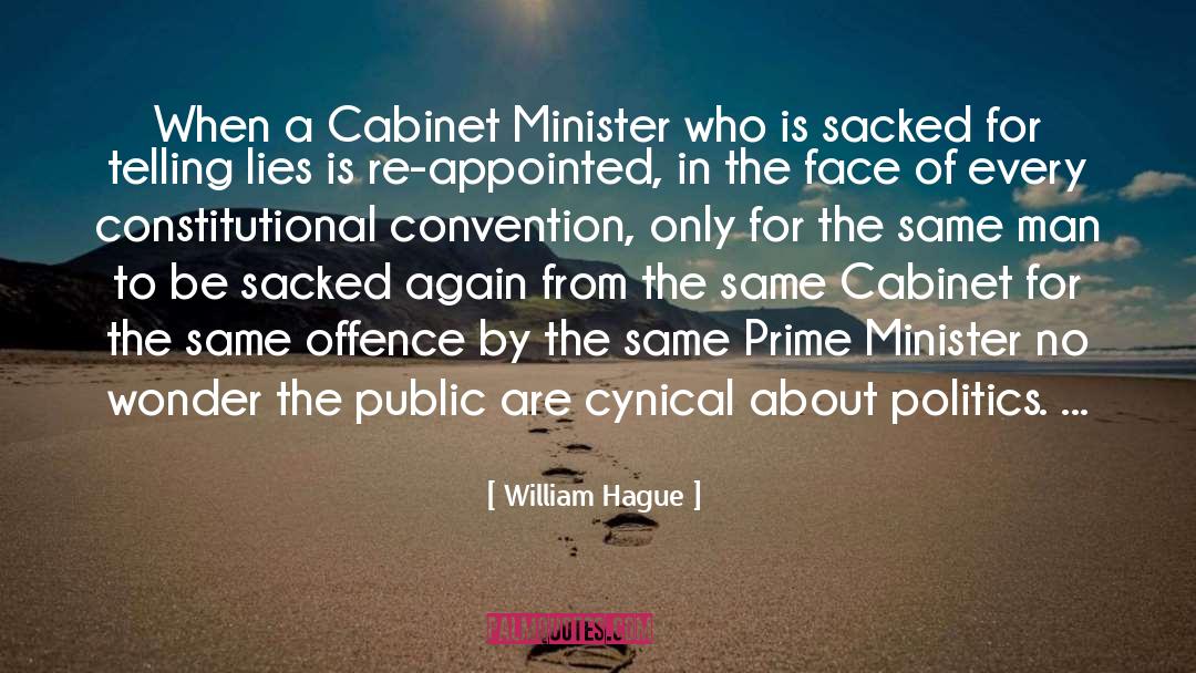 Cabinet quotes by William Hague