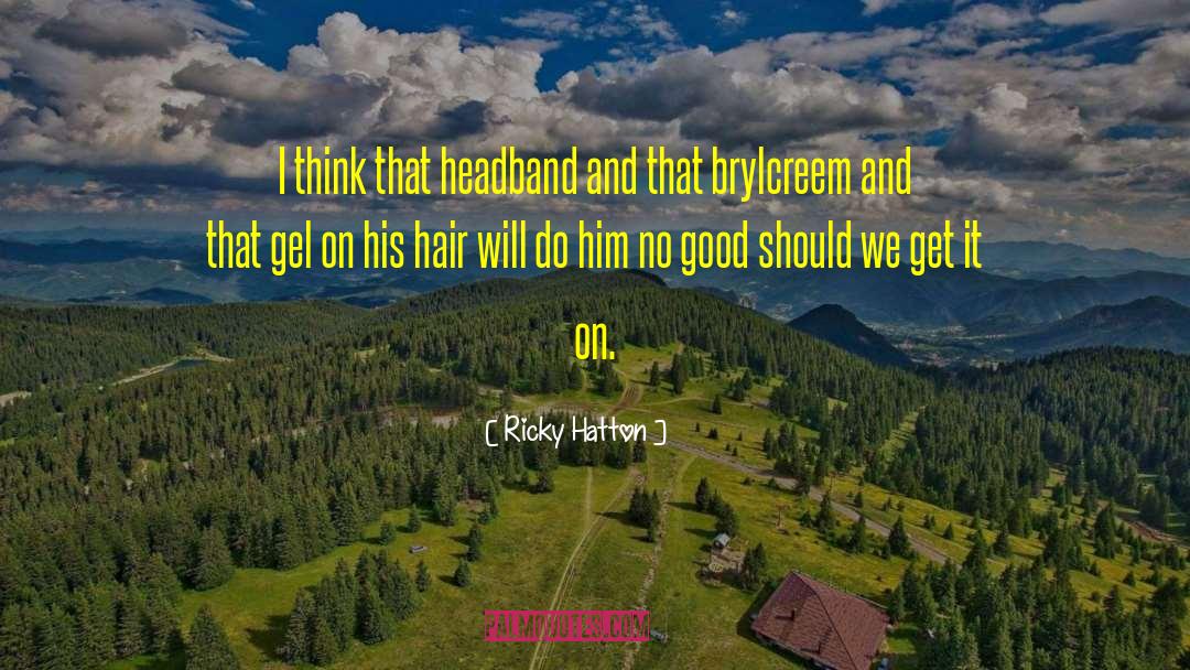 Cabled Headband quotes by Ricky Hatton