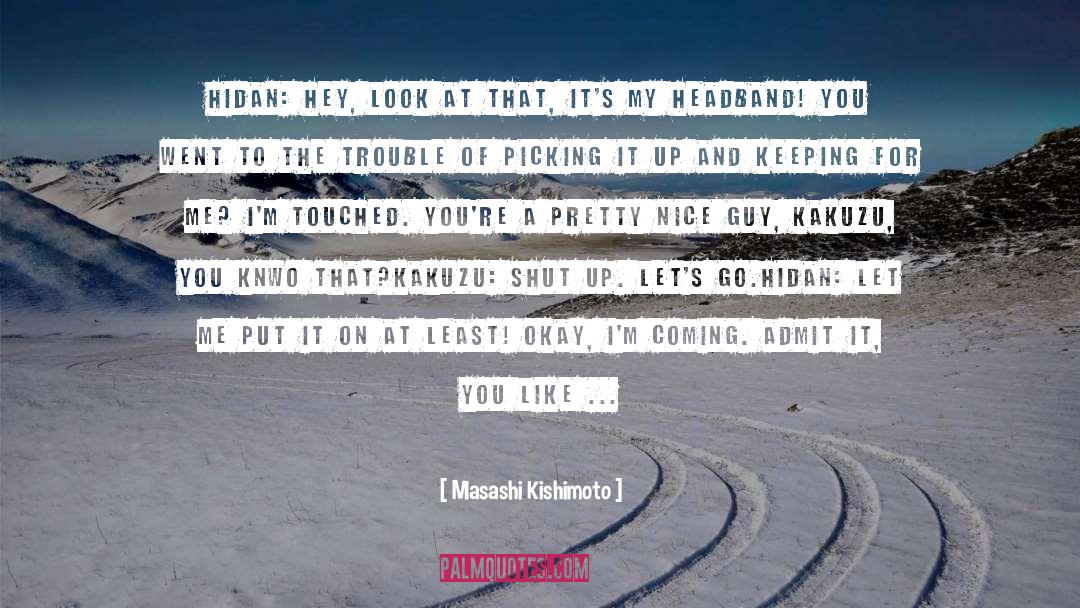 Cabled Headband quotes by Masashi Kishimoto