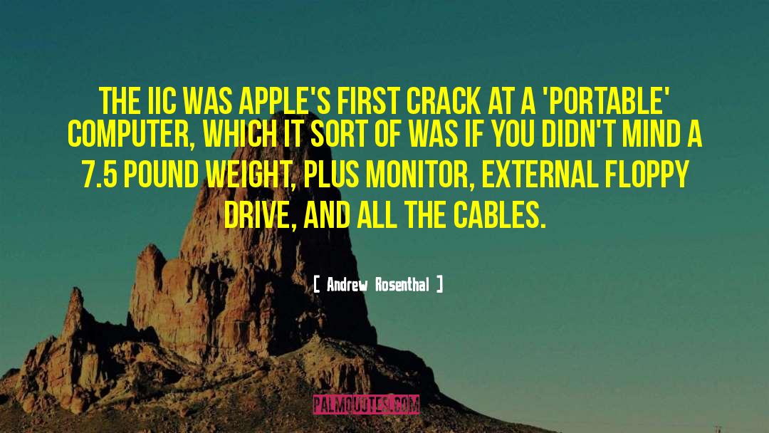 Cables quotes by Andrew Rosenthal