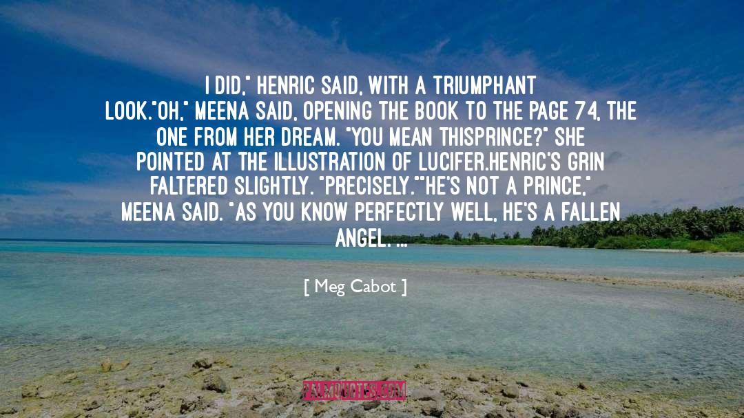 Cabot quotes by Meg Cabot