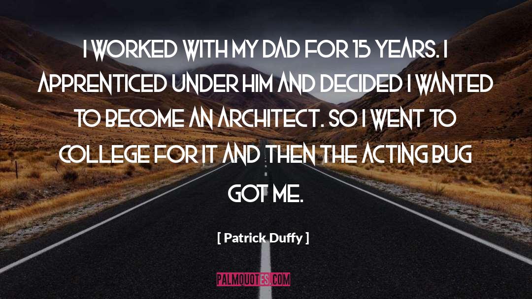 Cabrini College quotes by Patrick Duffy