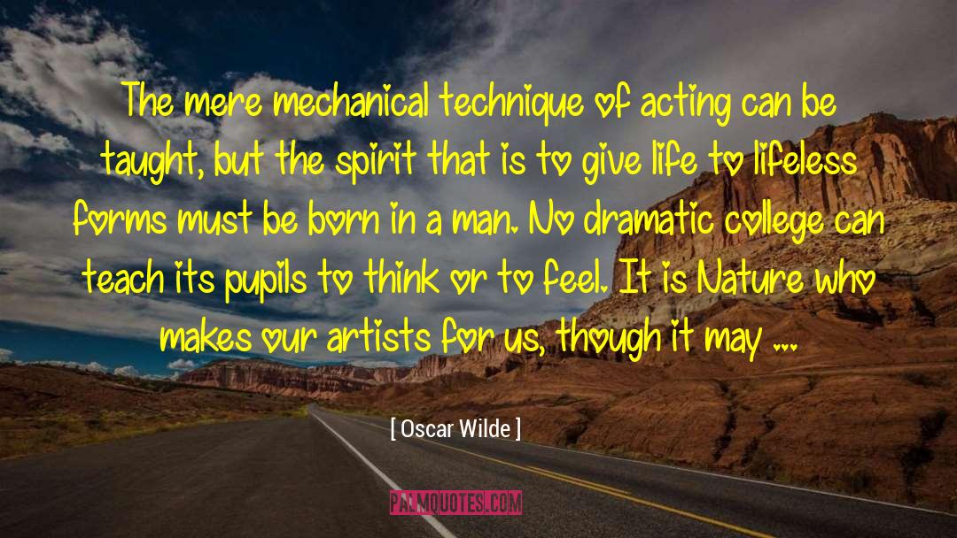 Cabrol Technique quotes by Oscar Wilde