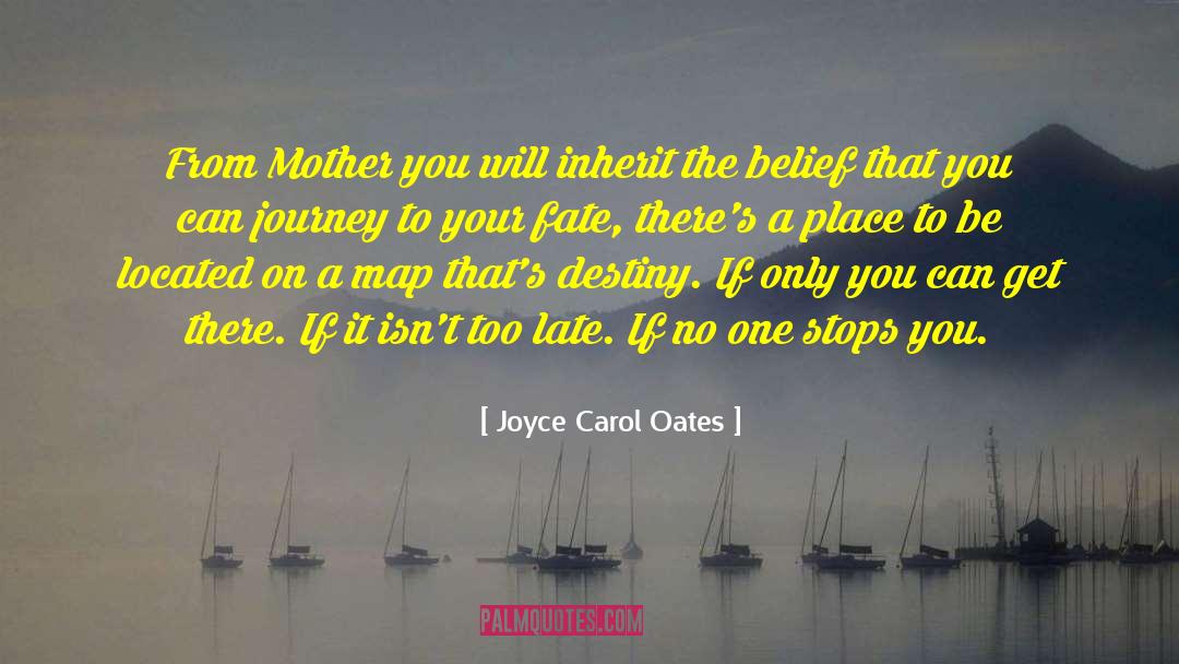 Caceres Map quotes by Joyce Carol Oates