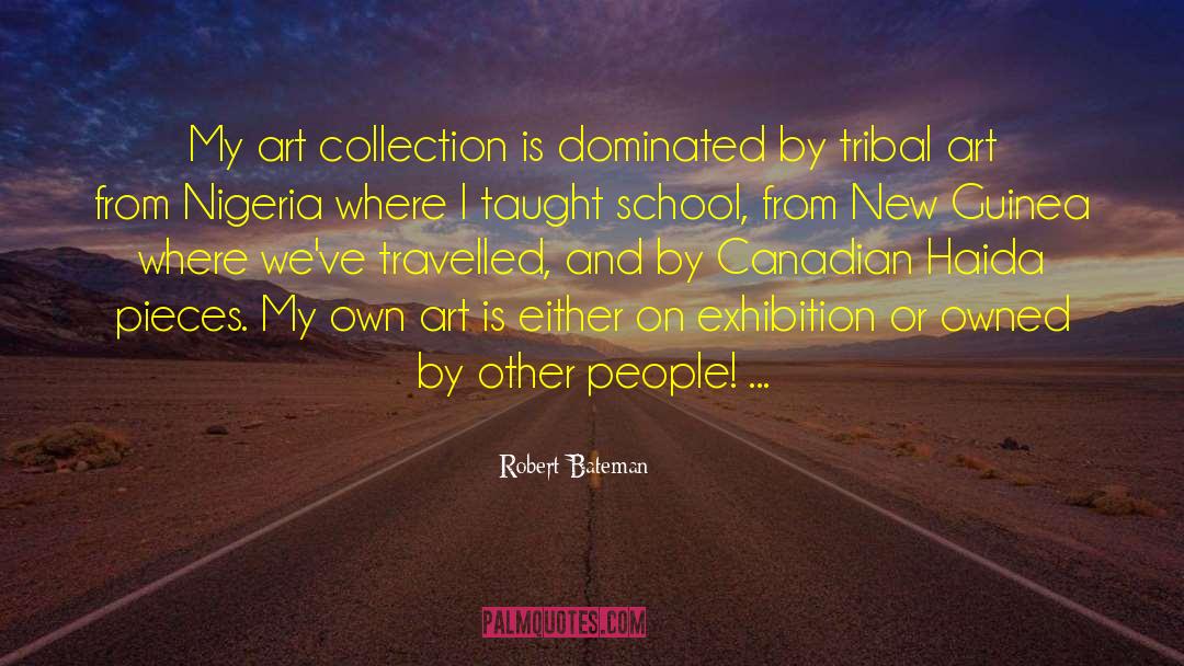 Cachez Nigeria quotes by Robert Bateman
