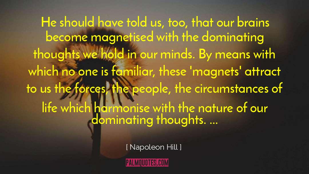 Cacing Thoughts quotes by Napoleon Hill