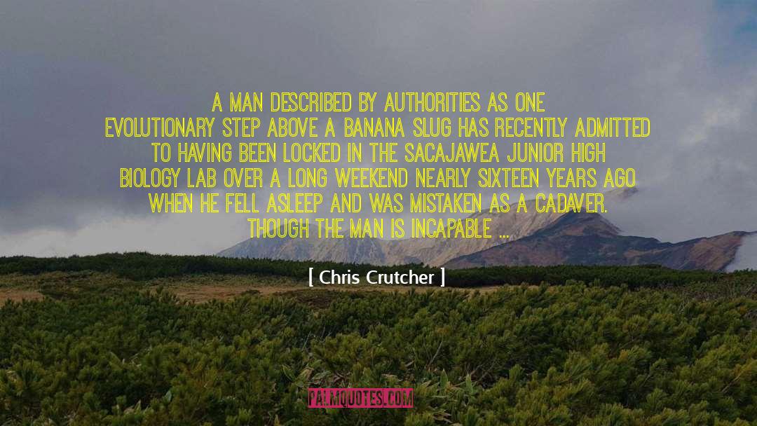 Cadaver quotes by Chris Crutcher