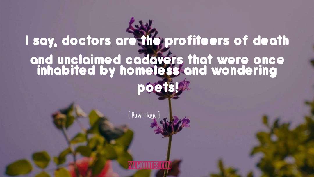 Cadavers quotes by Rawi Hage