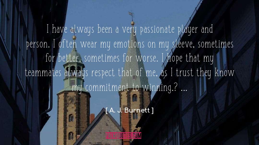 Cade Burnett quotes by A. J. Burnett