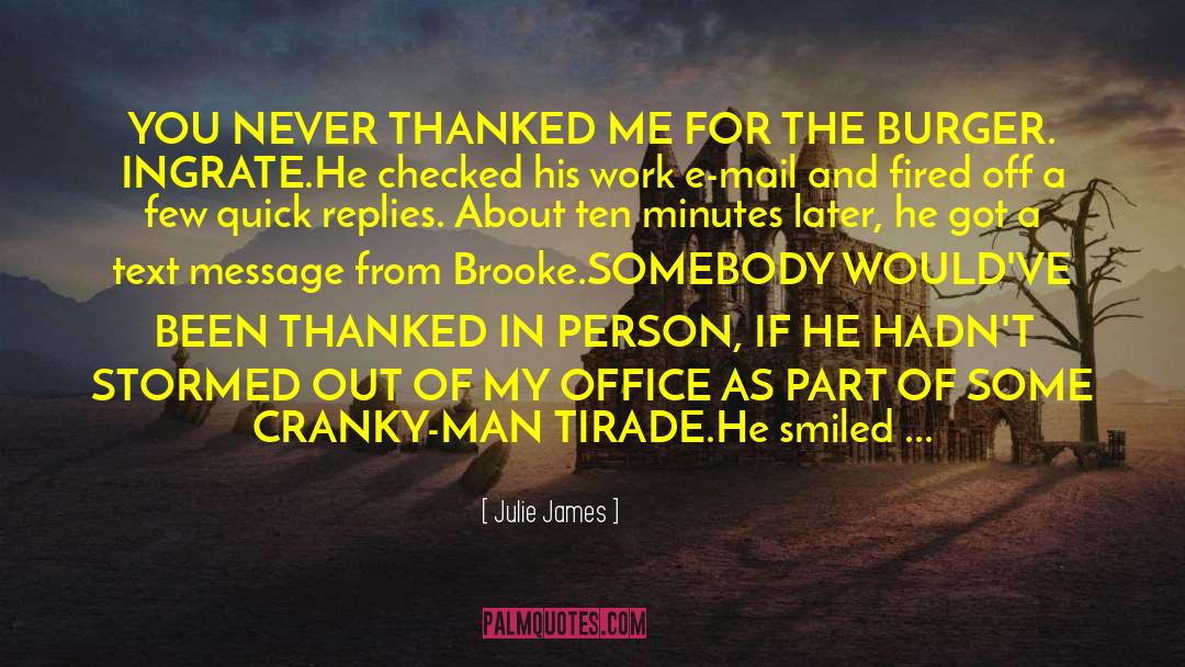 Cade quotes by Julie James