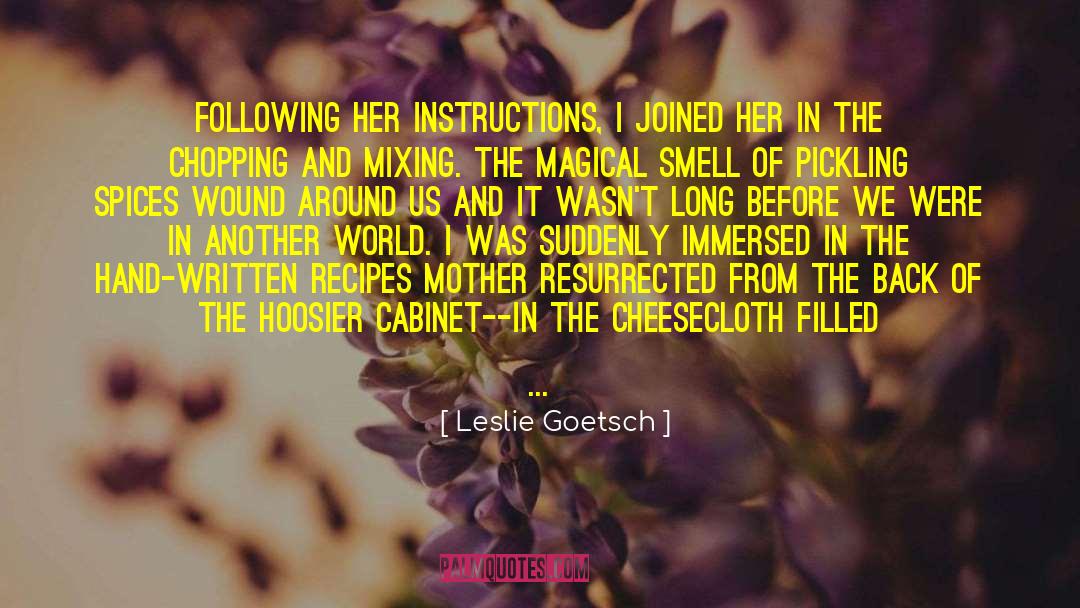 Cadence quotes by Leslie Goetsch