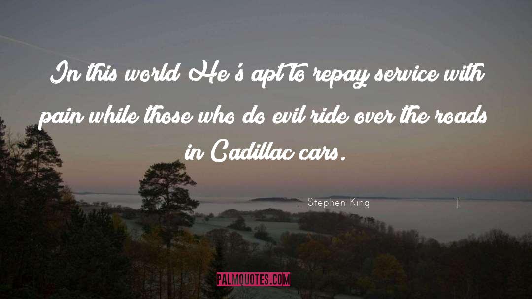 Cadillac quotes by Stephen King