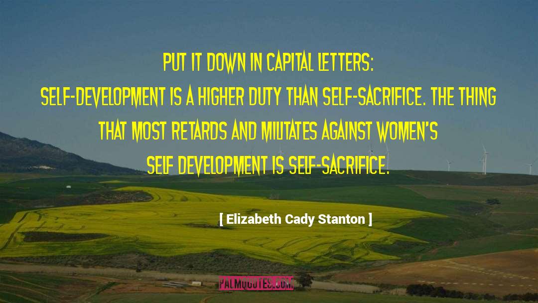 Cady quotes by Elizabeth Cady Stanton