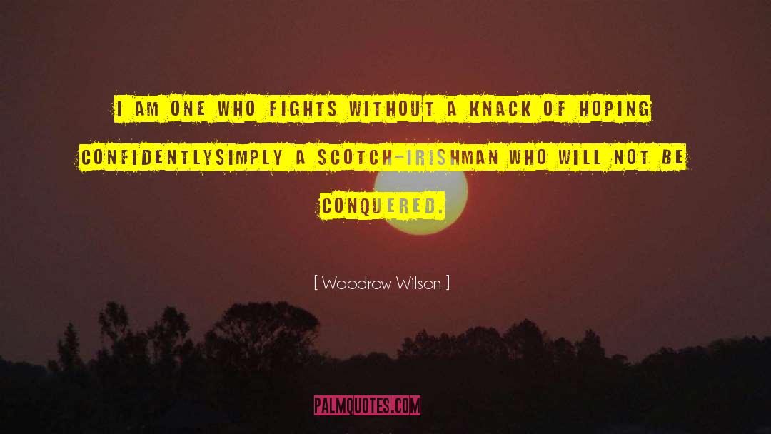 Cage Fighting quotes by Woodrow Wilson