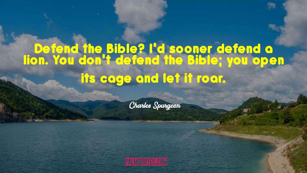 Cage Fighting quotes by Charles Spurgeon