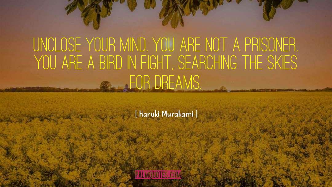 Caged Bird quotes by Haruki Murakami