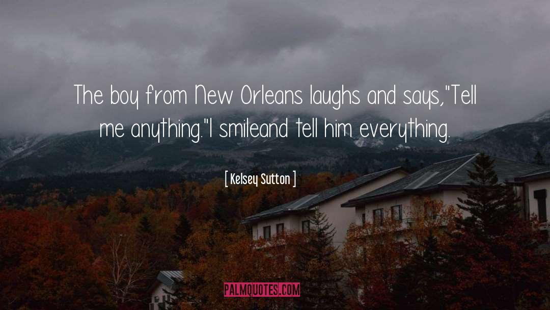 Cagno New Orleans quotes by Kelsey Sutton