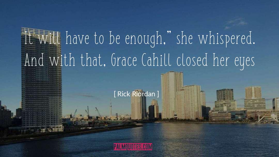 Cahill quotes by Rick Riordan