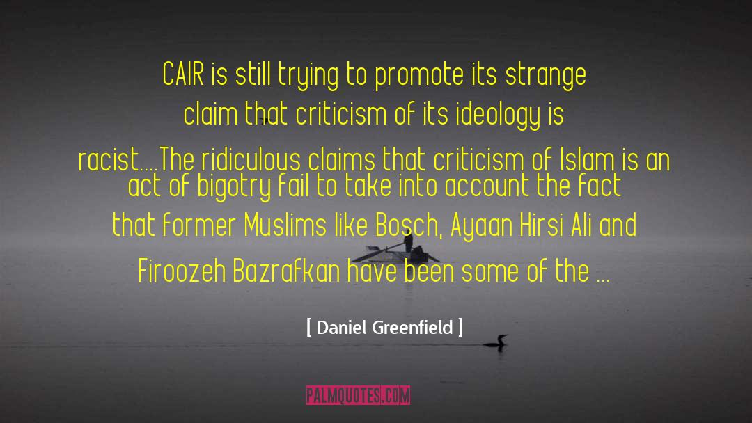 Cair quotes by Daniel Greenfield