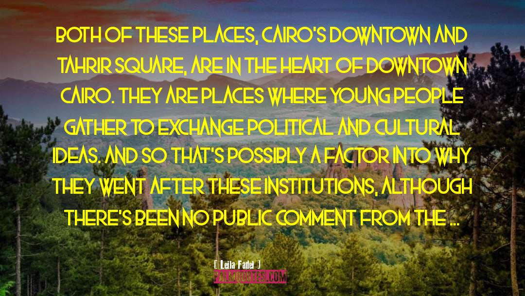 Cairo quotes by Leila Fadel