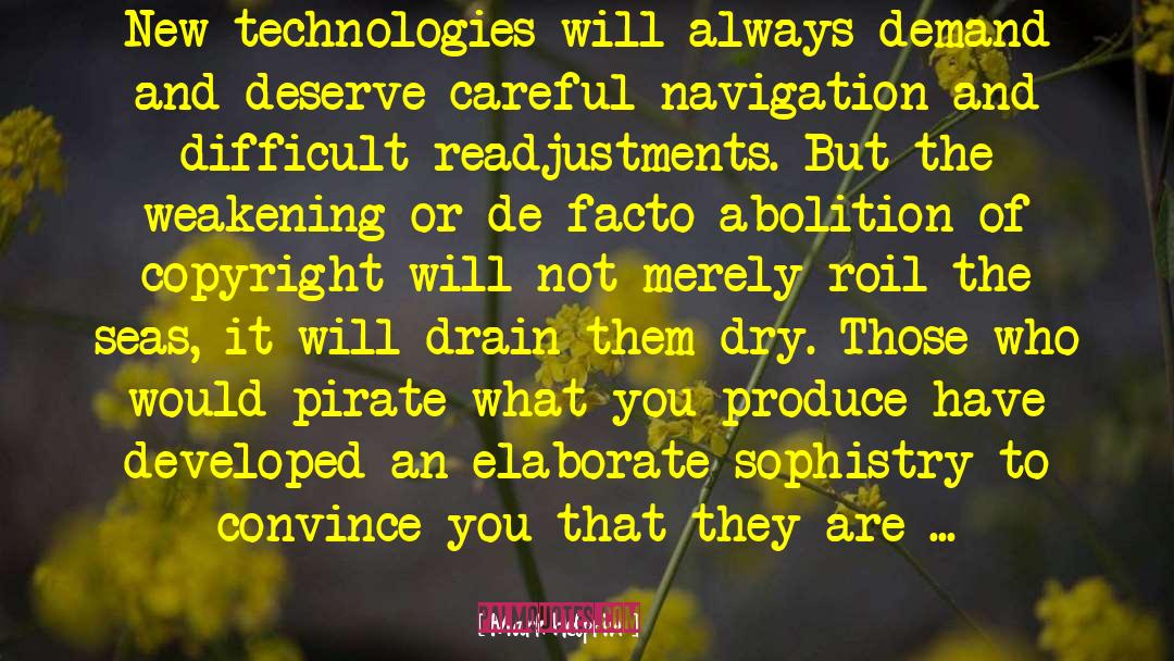 Cajoling Technologies quotes by Mark Helprin