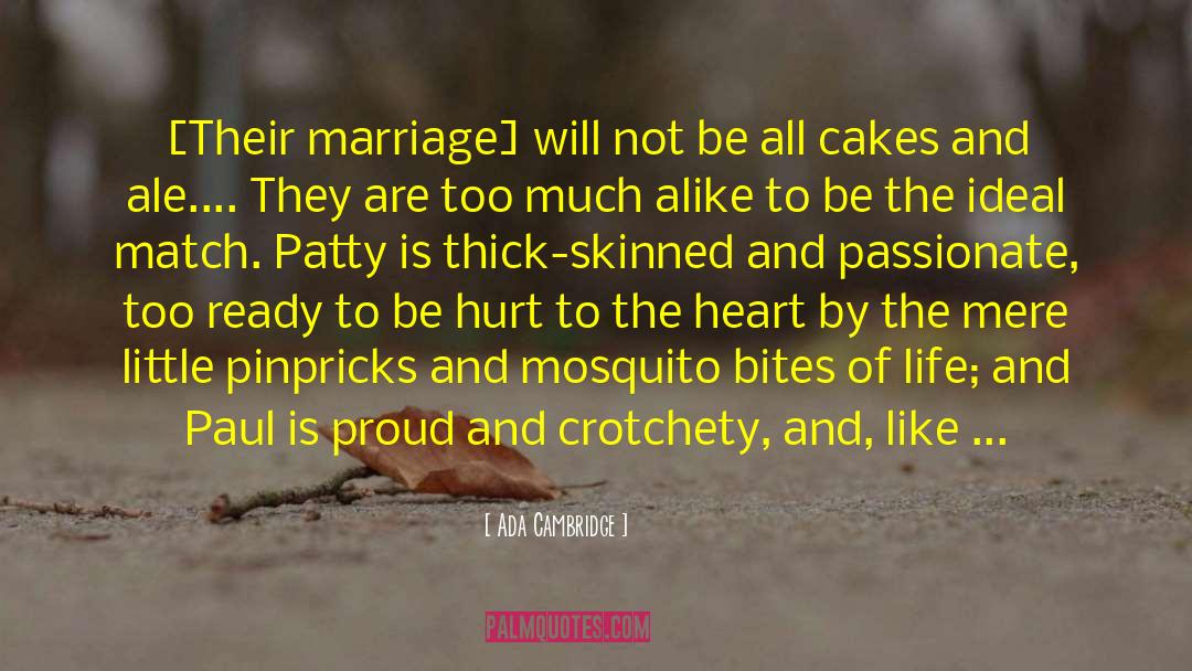 Cakes And Ale quotes by Ada Cambridge