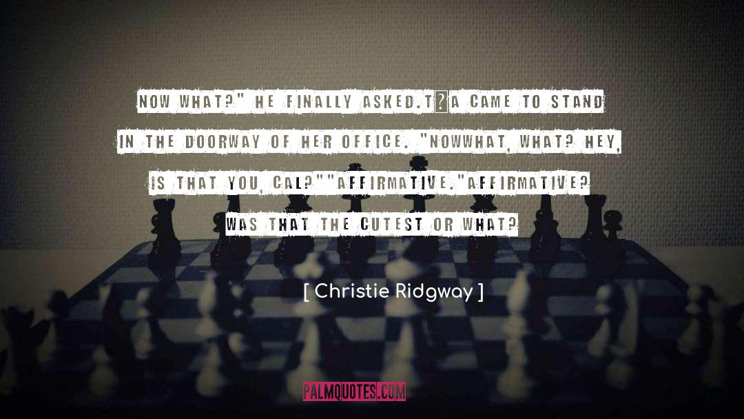 Cal Backstory quotes by Christie Ridgway