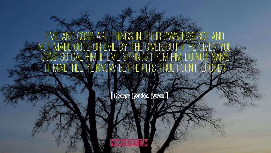 Cal Leandros quotes by George Gordon Byron