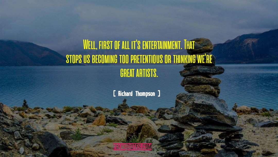 Cal Thompson quotes by Richard Thompson