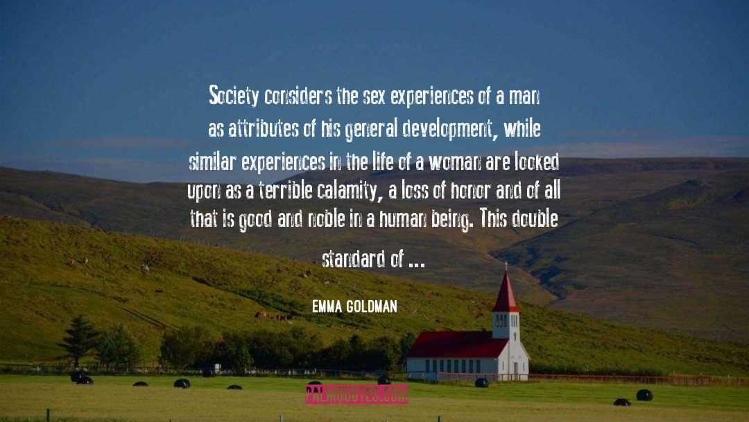 Calamity quotes by Emma Goldman