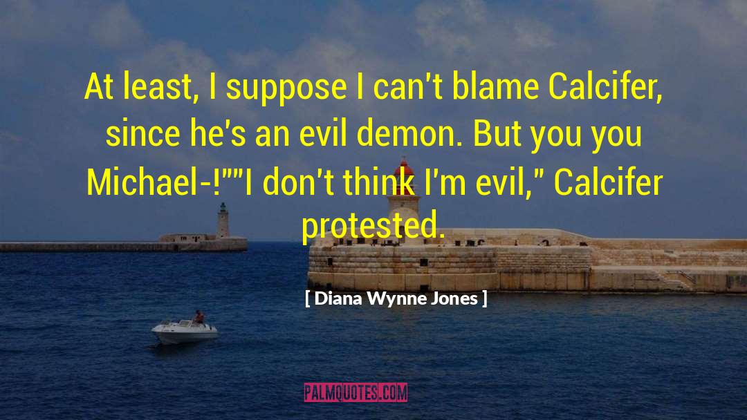 Calcifer quotes by Diana Wynne Jones