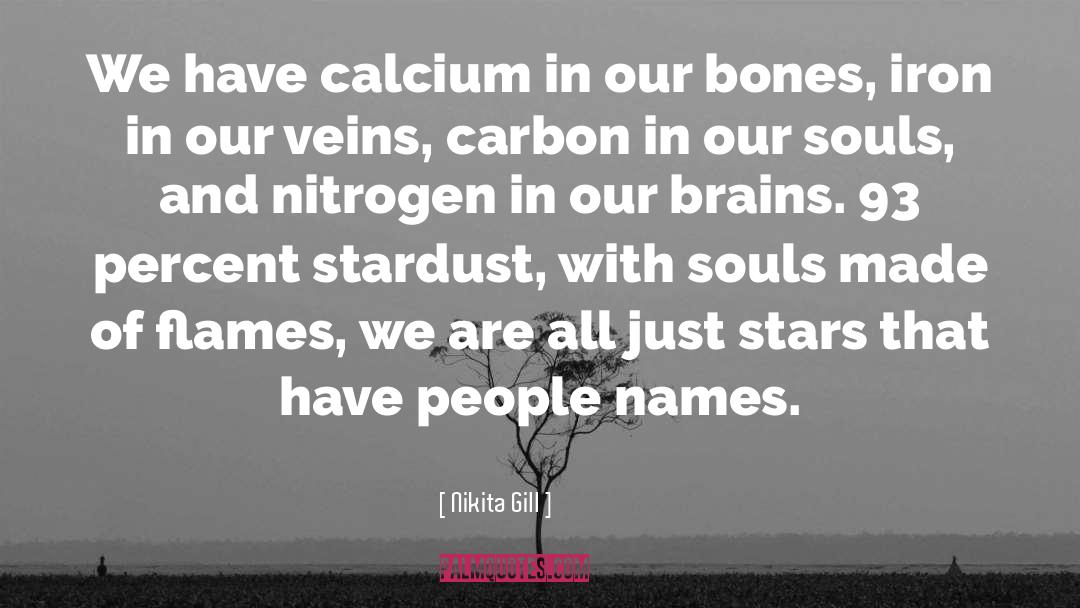 Calcium quotes by Nikita Gill